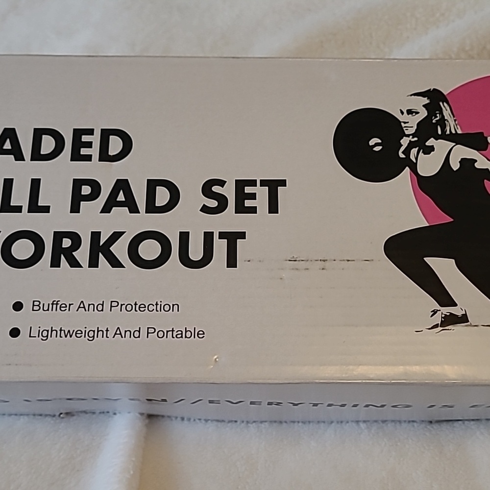 Pink Upgraded Barbell Pad set NEW in box